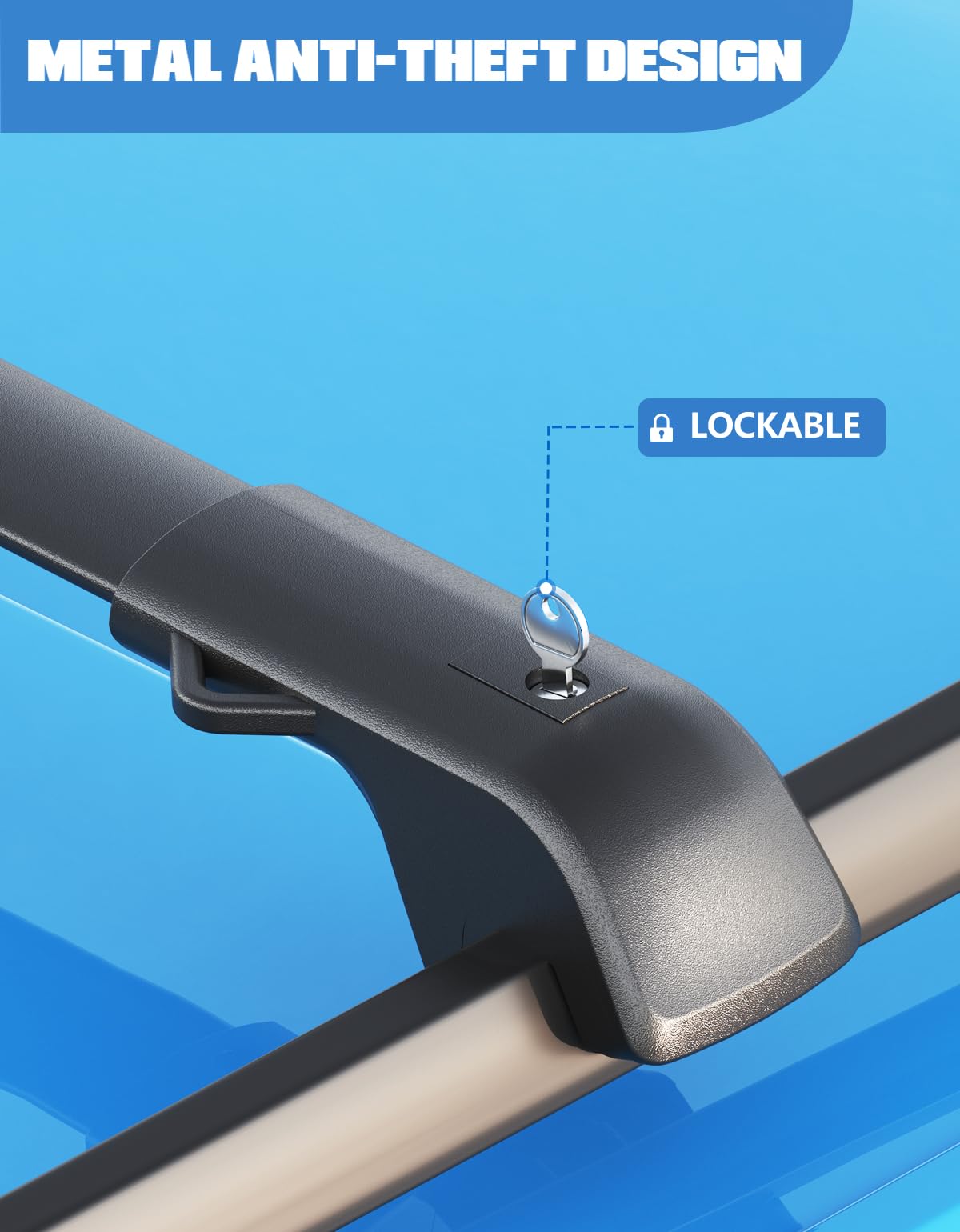 FengYu base foot with tie‑down loop for secure lashing of rooftop gear