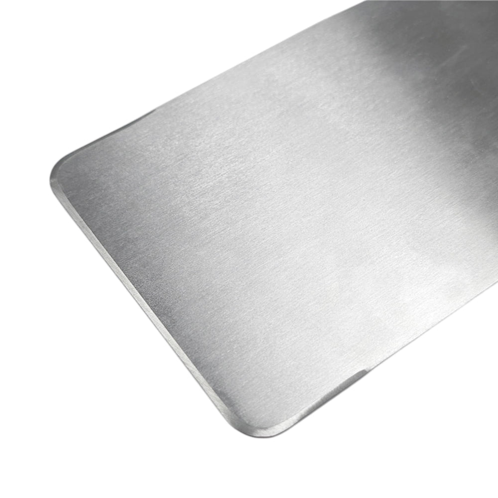 Feqaeqe blade edge close-up highlighting polished cutting edge and precision