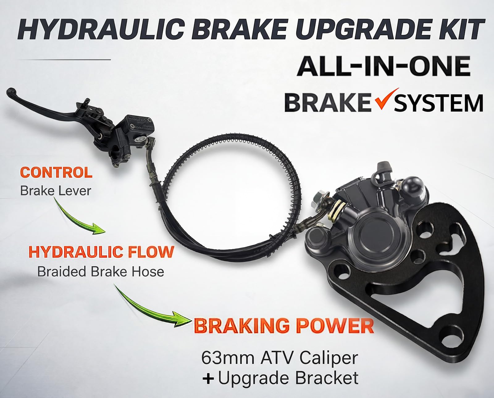 Feralmoto close-up of laser-cut bracket highlighting precision fit and corrosion resistance