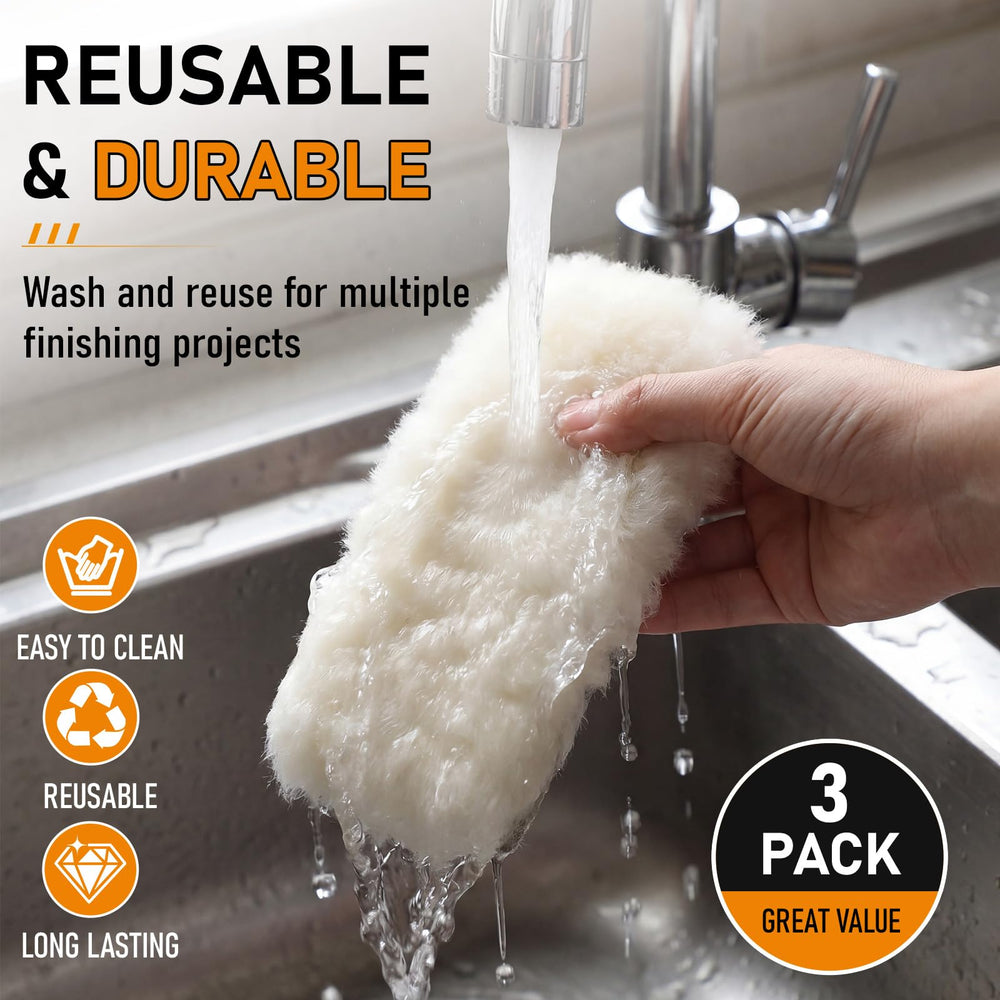Ferrochef handle detail highlighting ergonomic plastic grip that reduces hand fatigue during use