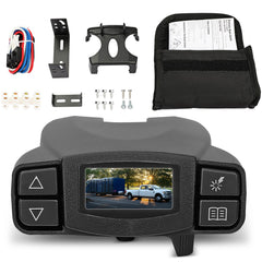 Fexhull 90195 front display showing clear LCD and easy adjustments for safer towing