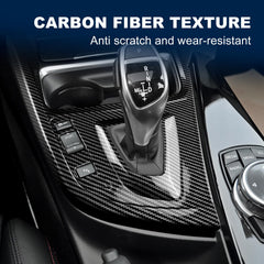 FEXIDA installed on BMW center console displaying improved sporty interior appearance