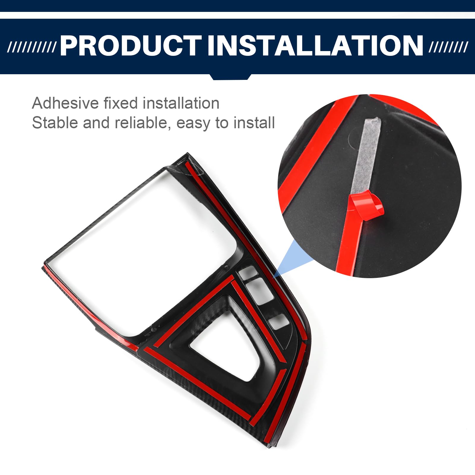 FEXIDA molded label and edge detail demonstrating precise cut and OEM-style finish