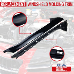 FEXON right inner pillar trim view showing clean contour and wiring protection