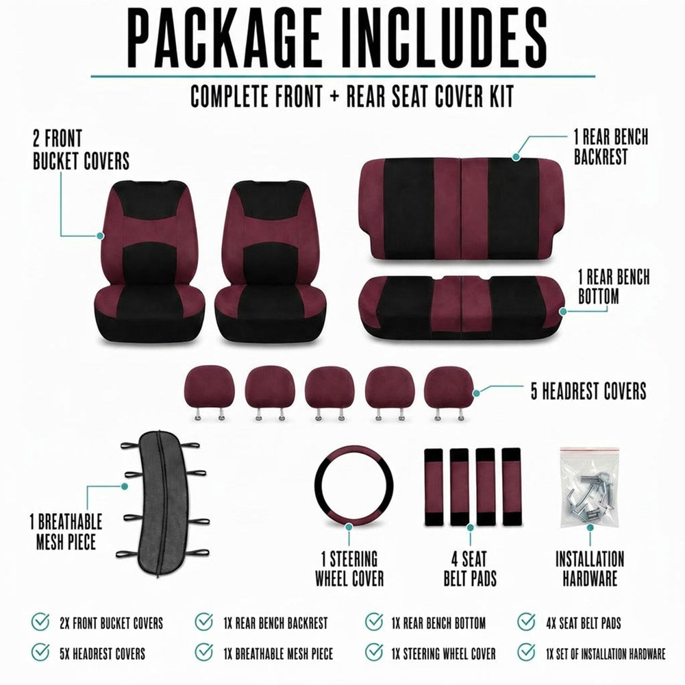 FH Group installed in SUV lifestyle scene protecting seats during family travel