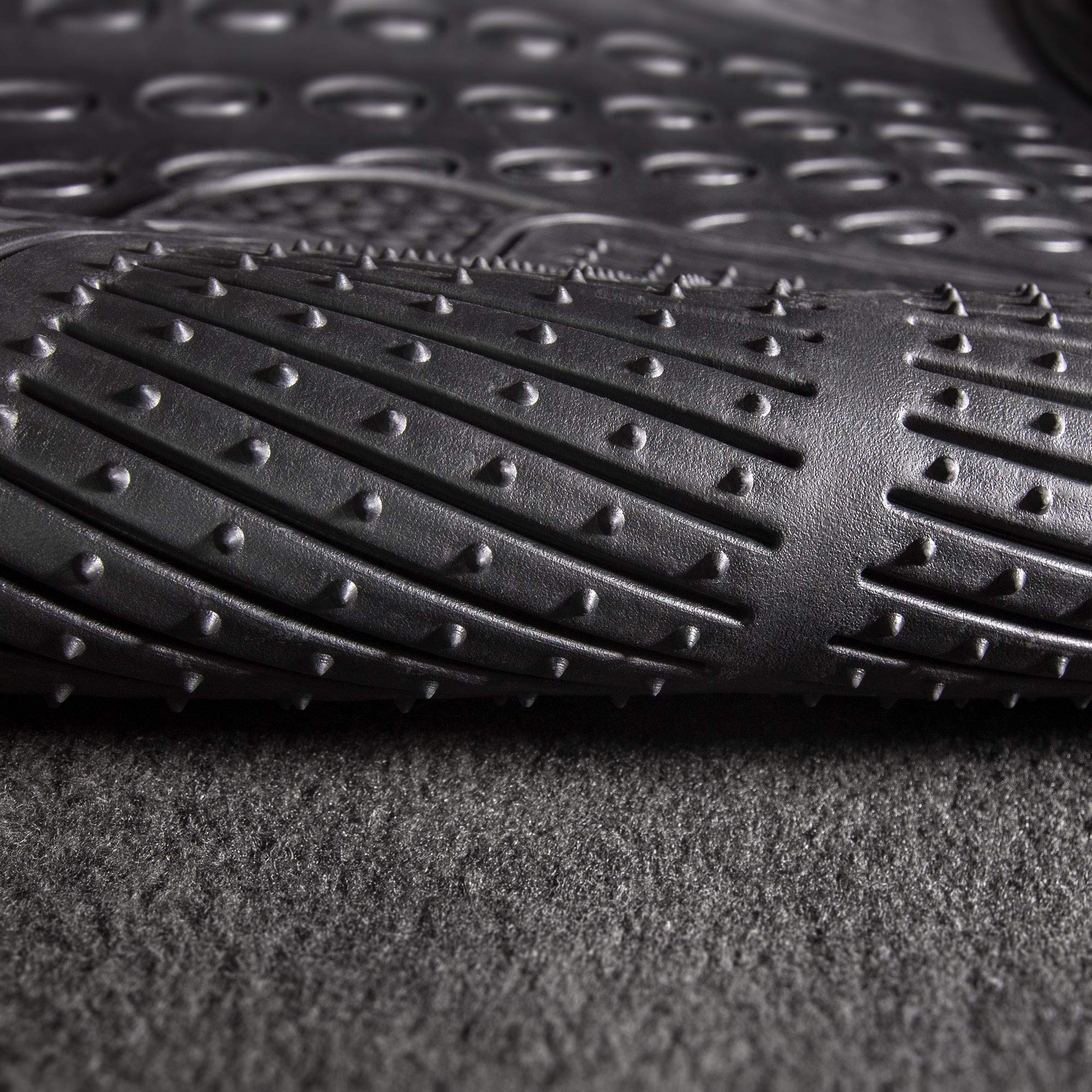 FH Group underside view showing trim lines for customizable, precise fit