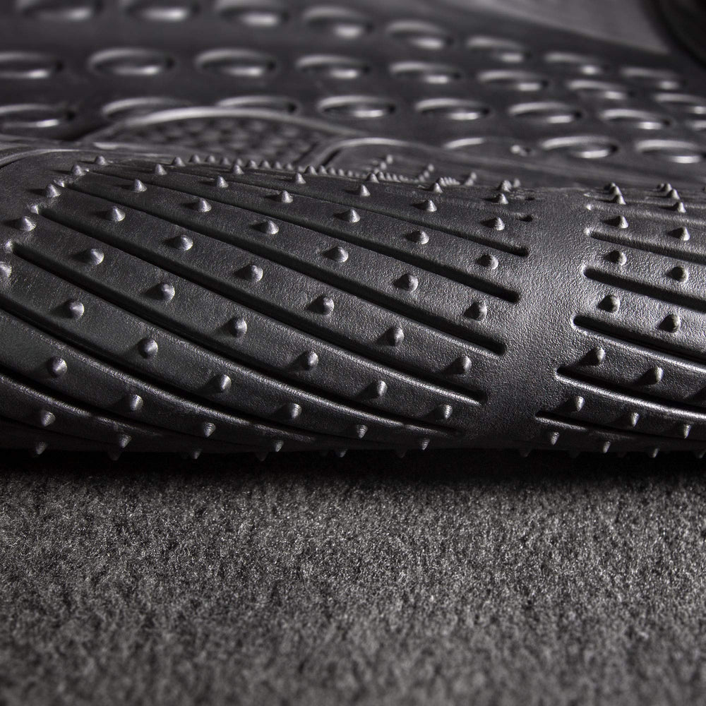 FH Group underside view showing trim lines for customizable, precise fit