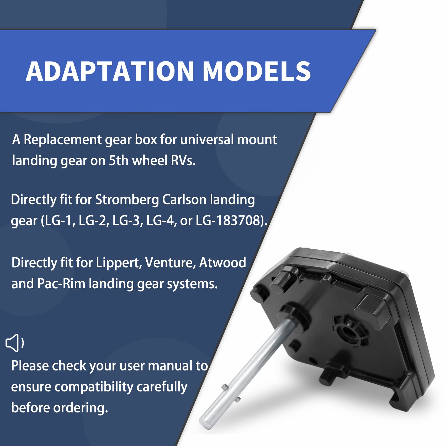 FHRHRY side profile of the aluminum gearbox highlighting compact durable housing