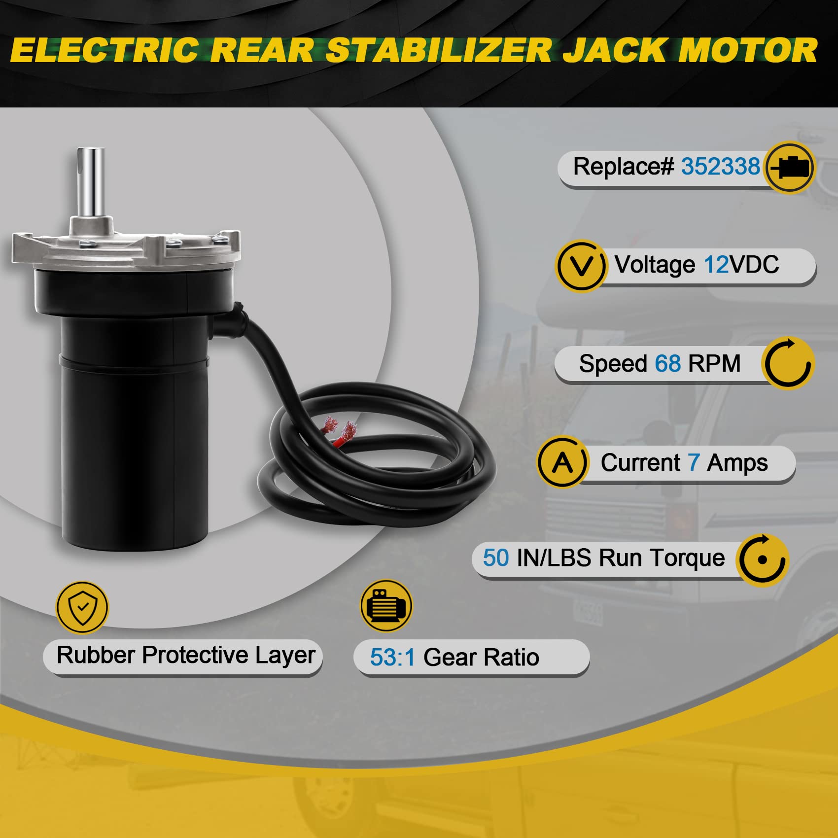 FHRHRY image of harness connector plug for direct-fit wiring and fast installation