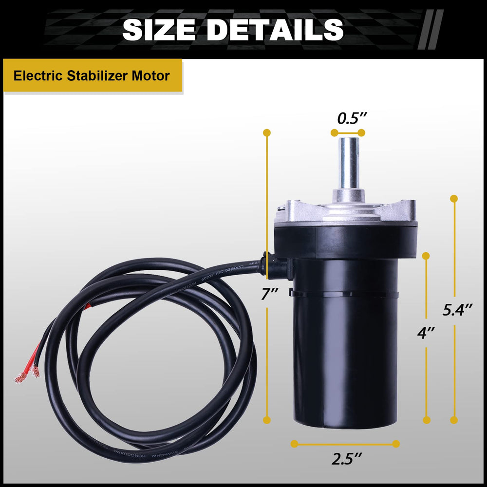 FHRHRY motor held in hand to show compact size and simple DIY replacement