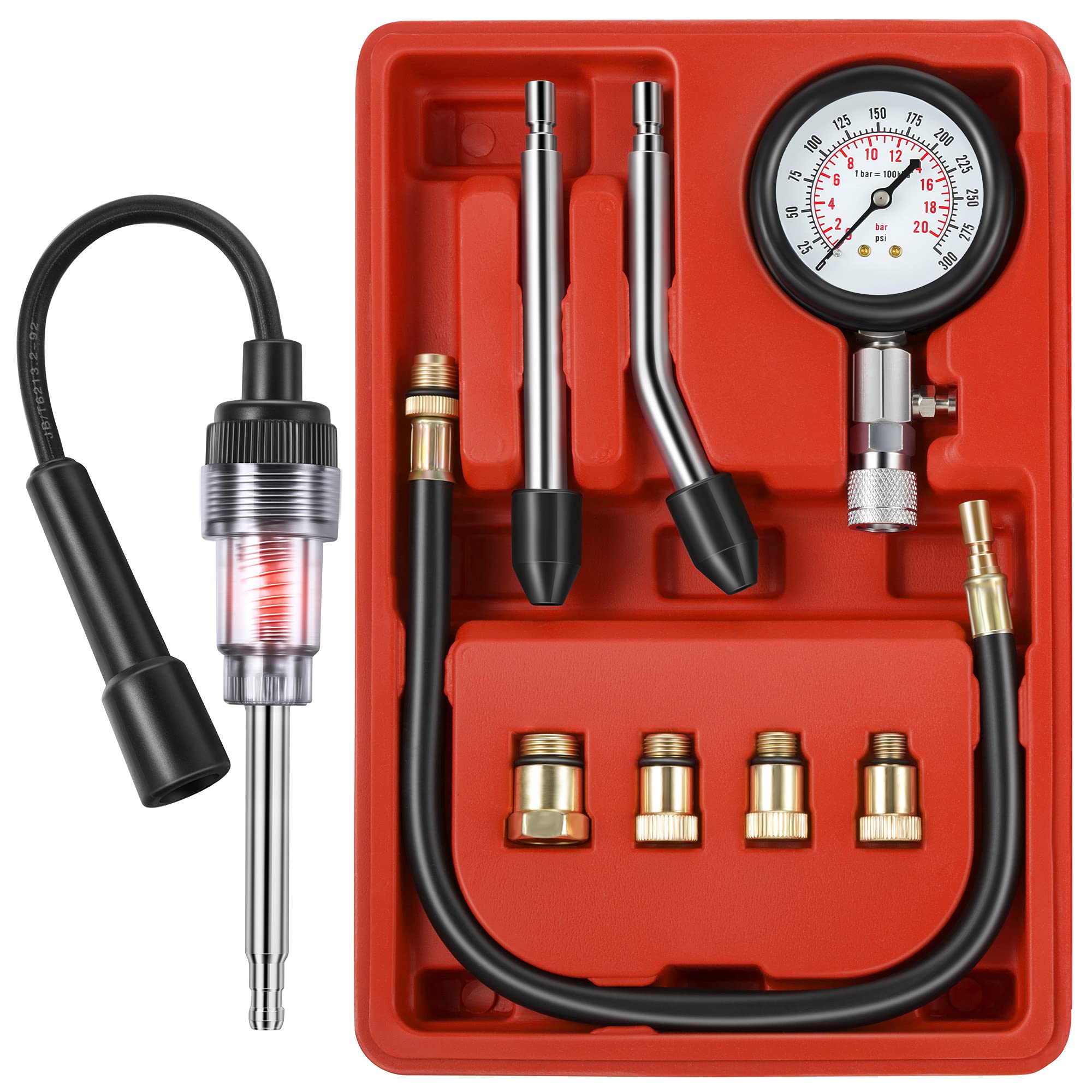 Fiada kit front open case showing organized tools for quick diagnostics