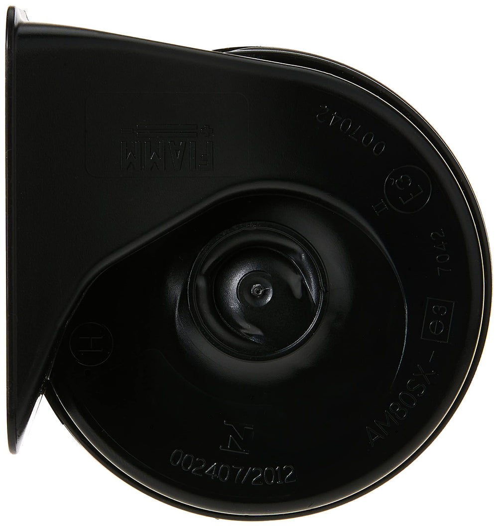 FIAMM horn installed on vehicle frame demonstrating easy fit and secure mounting