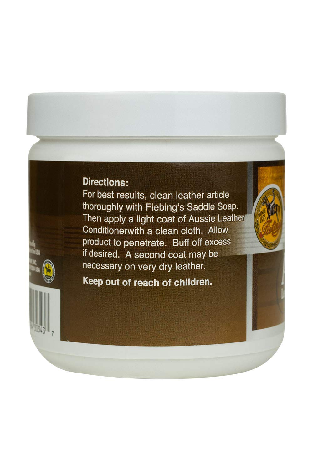 Fiebing's applied to saddle demonstrating moisturized leather and enhanced durability