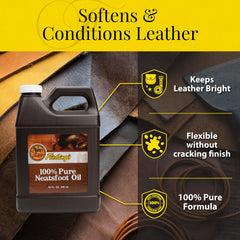 Tough 1 Fiebing's oil applied to a saddle to condition and preserve leather