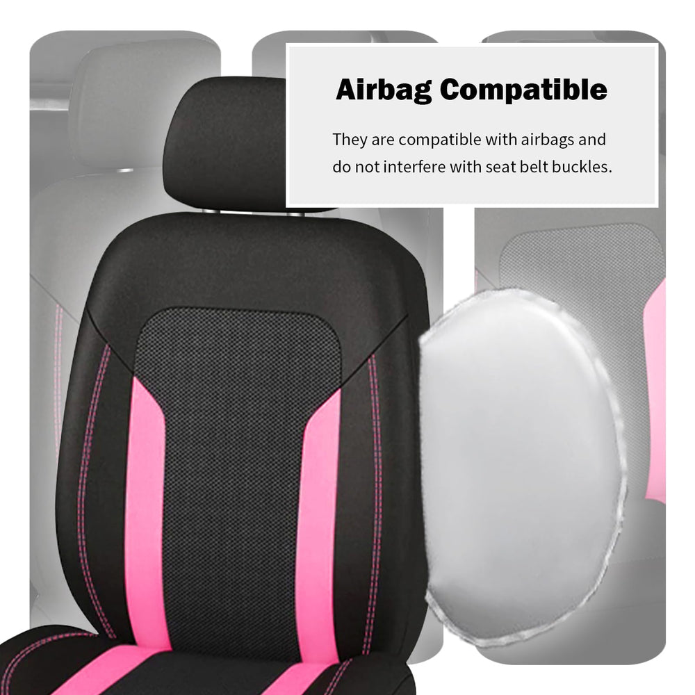 Figpade size and fit comparison showing compatibility with standard seats
