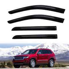 FIILINES front passenger side visor showing neat factory-fit and improved rain protection