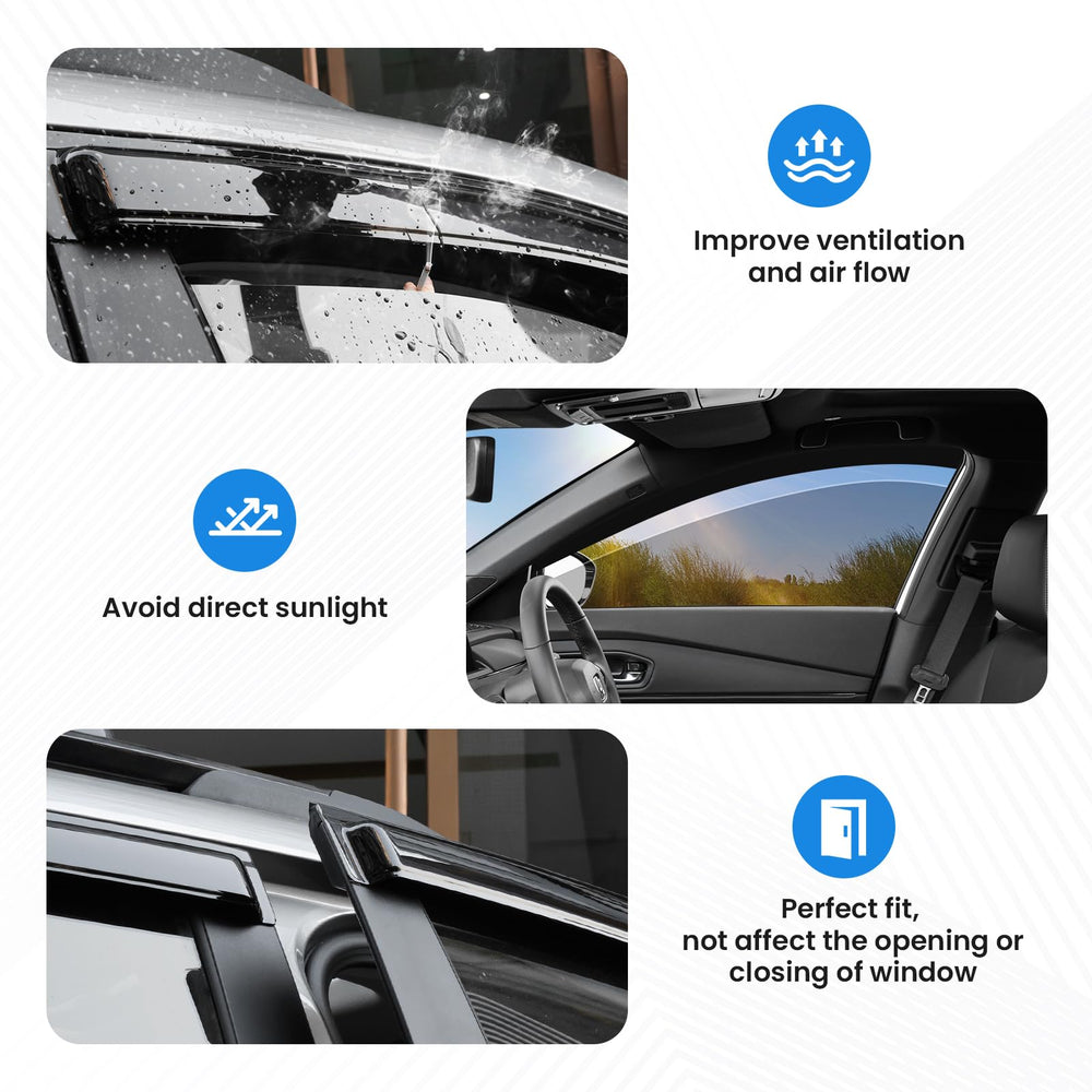 FIILINES visor beside ruler showing accurate Tacoma fitment