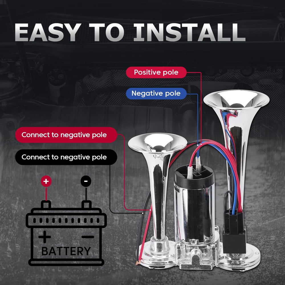 FILTERUP connection wiring harness showing easy 12V installation and compatibility