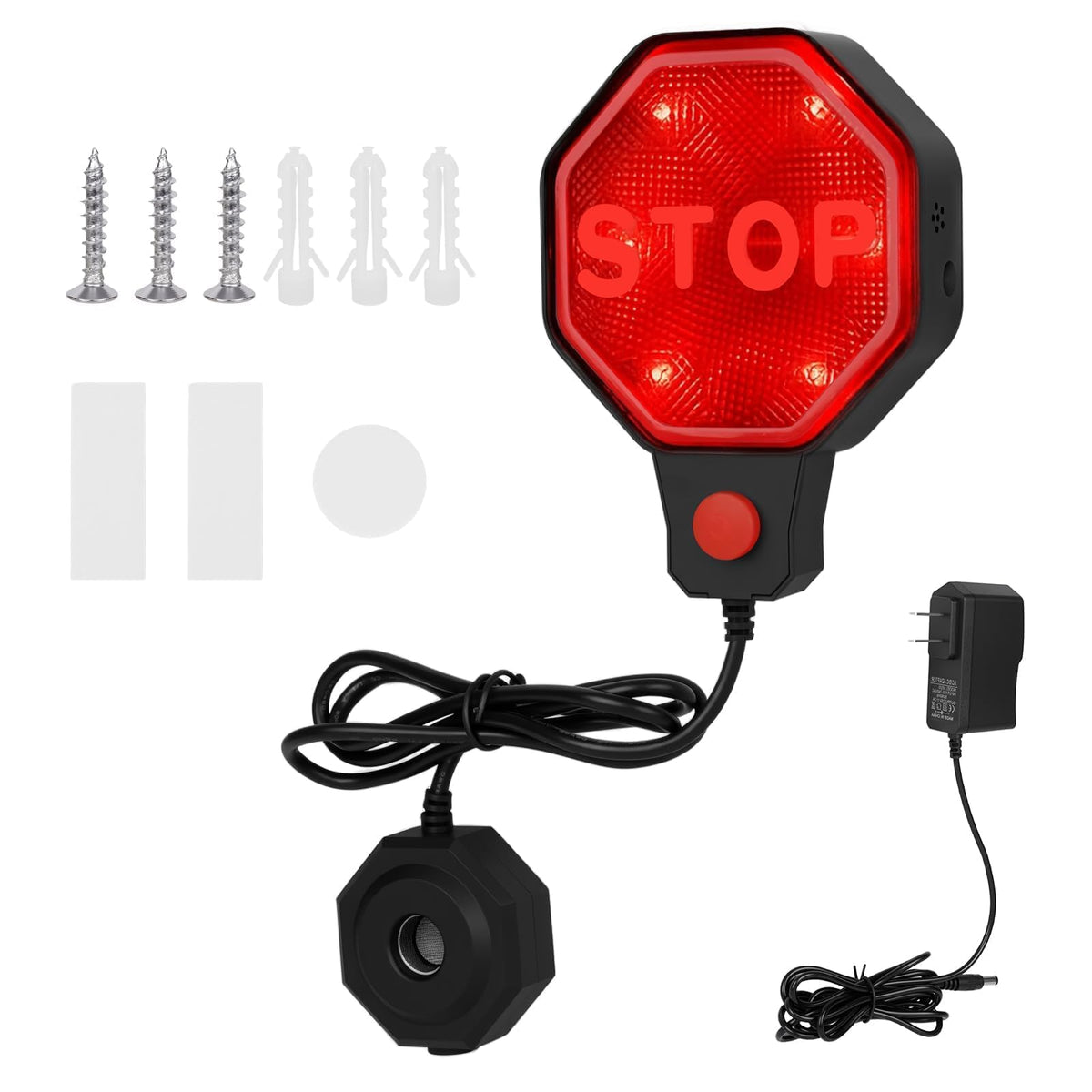 FIMXSD front view mounted showing clear LED indicator for accurate parking