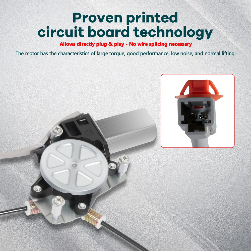 FINDAUTO detailed view of cables and gears showing smooth, quiet operation
