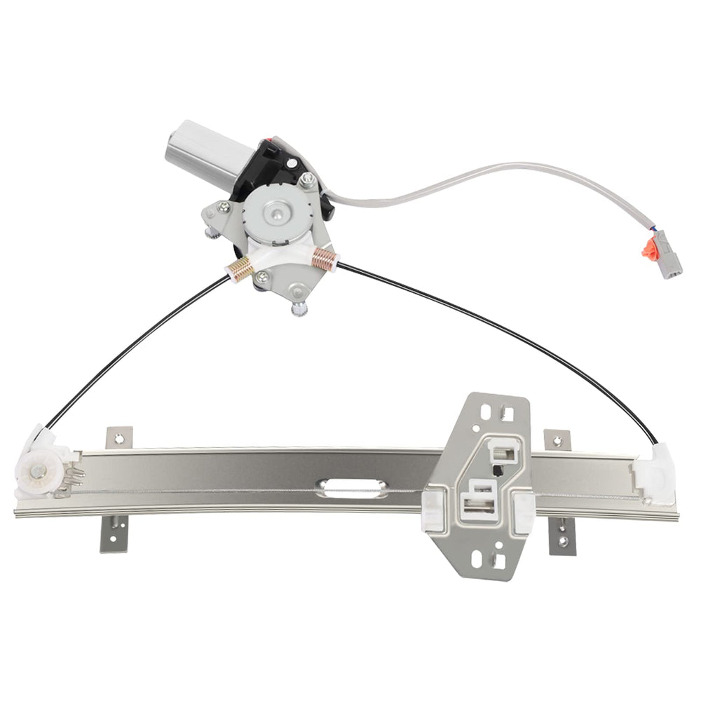 FINDAUTO front view of rear right regulator assembly showing fit and reliability
