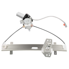 FINDAUTO front view of rear right regulator assembly showing fit and reliability