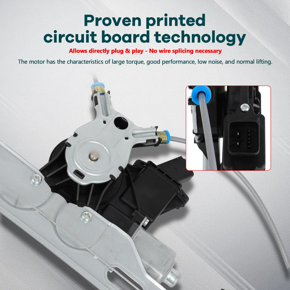 FINDAUTO motor copper windings visible for reliable torque and longevity