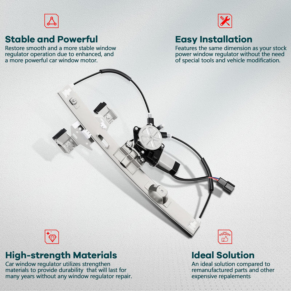 FINDAUTO motor close-up highlighting reliable power and quiet operation