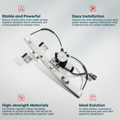 FINDAUTO motor close-up highlighting reliable power and quiet operation