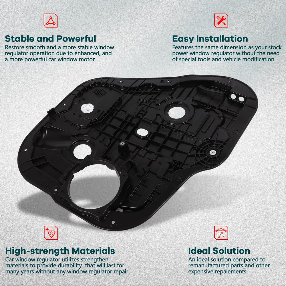 FINDAUTO close-up of durable bracket and fasteners for long-lasting stability