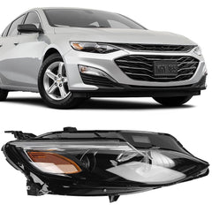 FIONE right front assembly showing complete headlamp and fit for easy replacement