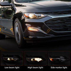 FIONE close-up of projector optic highlighting precise halogen beam control