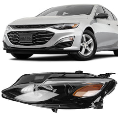 FIONE front exterior of left headlight assembly showing exact fit and styling benefit
