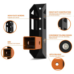 Fioracl folded flat against wall illustrating low profile and trip-hazard elimination