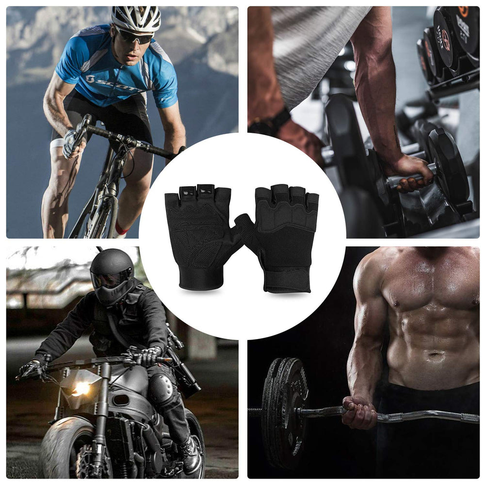 FIORETTO gloves worn by cyclist showing breathability and comfort