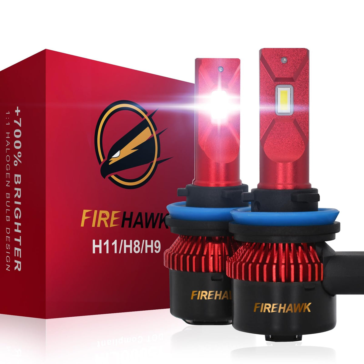 Firehawk front packaging showing bulbs and benefits for quick identification