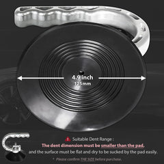 FIRSTINFO aluminum handle detail demonstrating sturdy, lightweight control