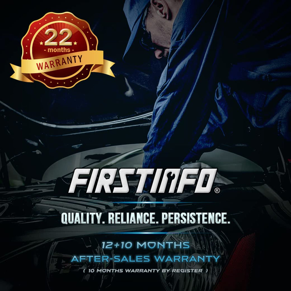 FIRSTINFO on workbench with tools showing ready-to-use DIY convenience