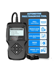 FIRSTOOL V390 front view showing screen and buttons for quick diagnostics