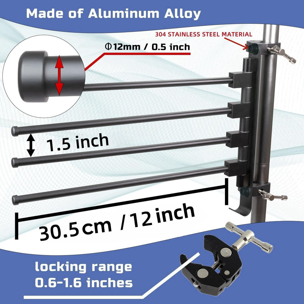 Fistihon aluminum arm detail highlighting strength and corrosion resistance