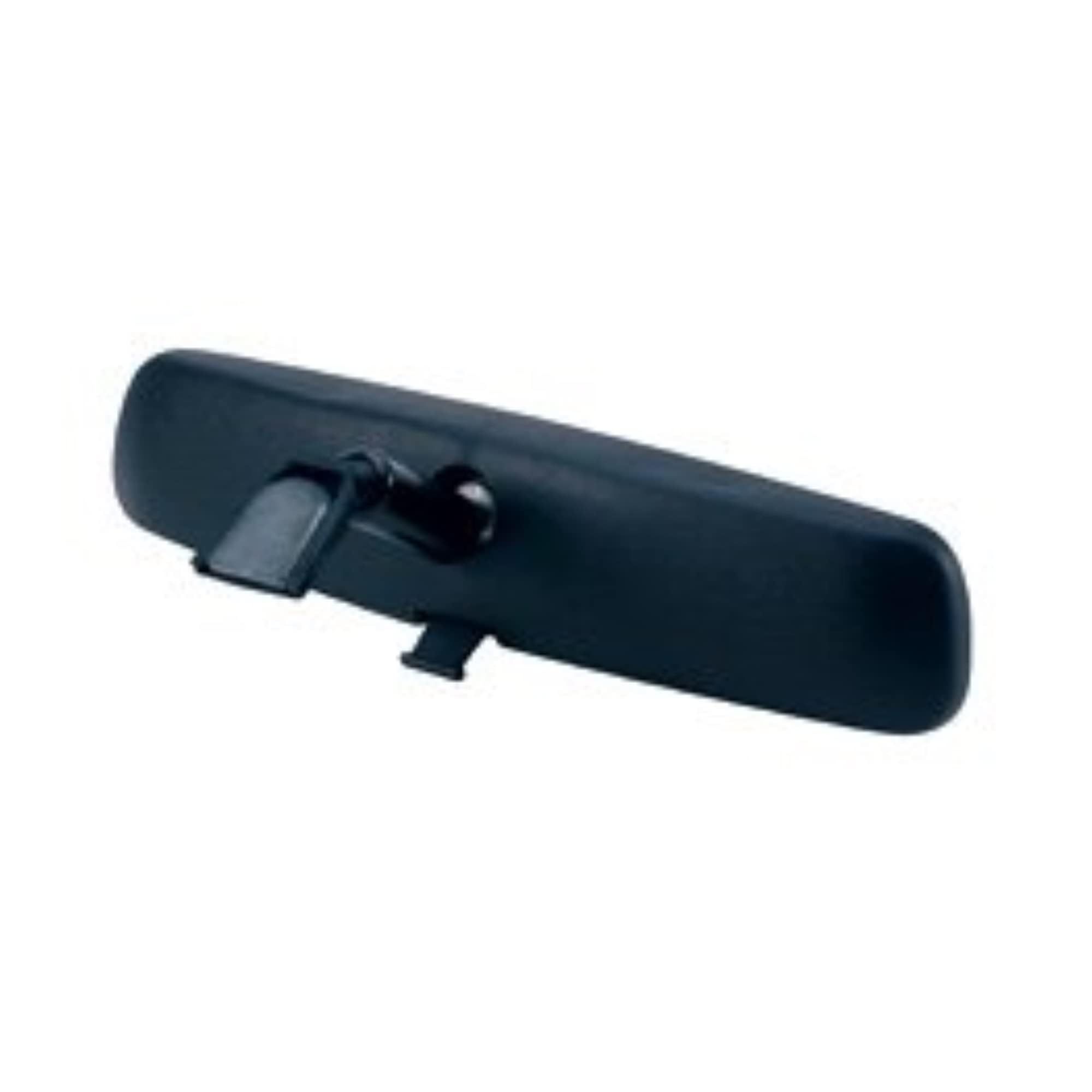 Fit System K Source front view mirror showing large clear reflective surface and anti-glare benefit