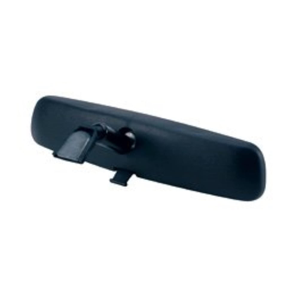 Fit System K Source front view mirror showing large clear reflective surface and anti-glare benefit