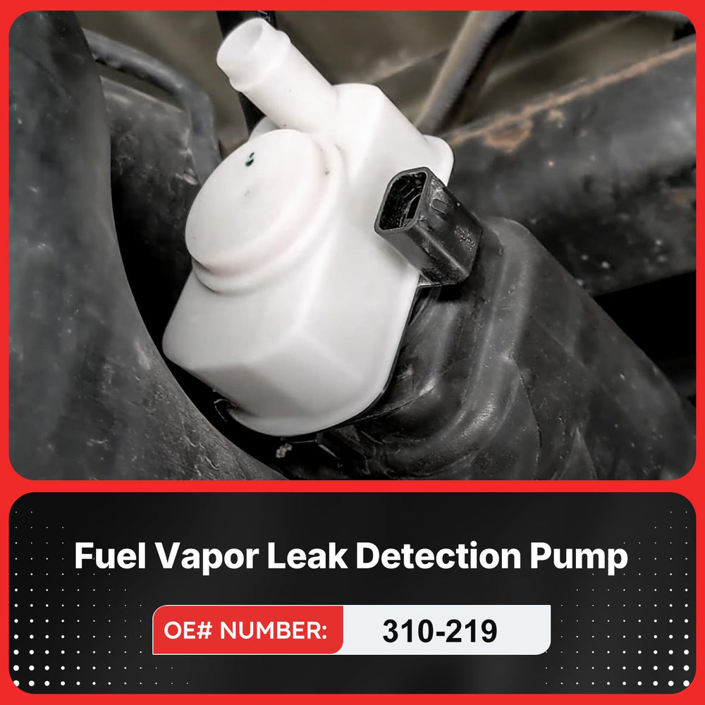 Fit4drive EVAP pump mounting flange view demonstrating secure OEM fitment