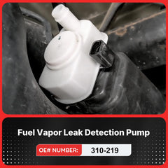 Fit4drive EVAP pump mounting flange view demonstrating secure OEM fitment
