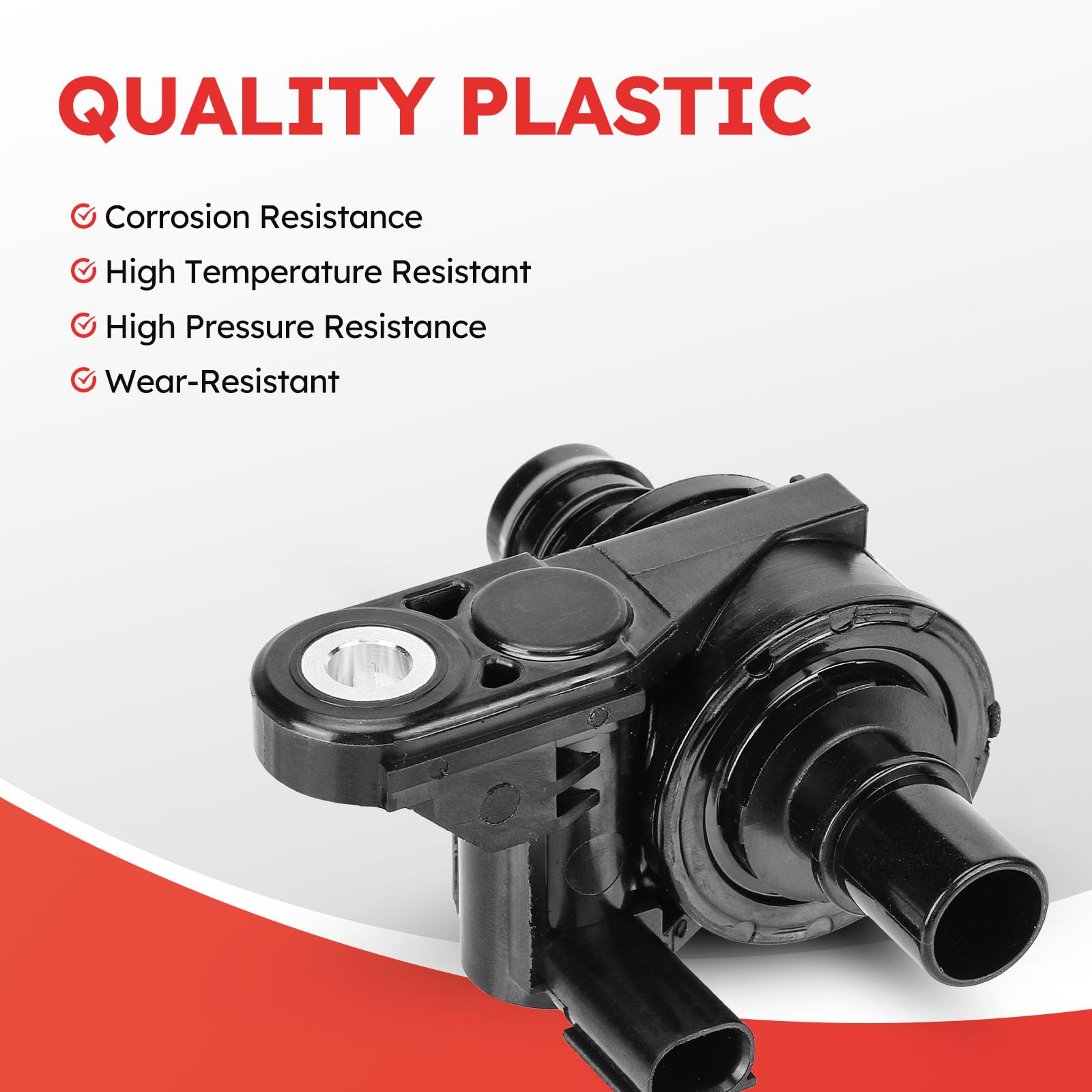 Fit4drive internal seals and actuator detail showing corrosion-resistant components for durability