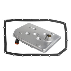 Fitede front view of transmission filter showing fit and factory-style design benefit reliability