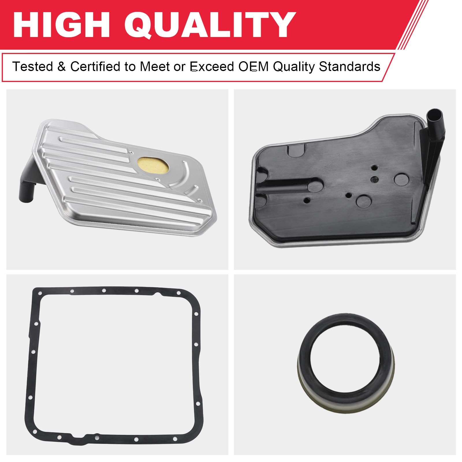 Fitede filter installed under vehicle demonstrating easy service fitment