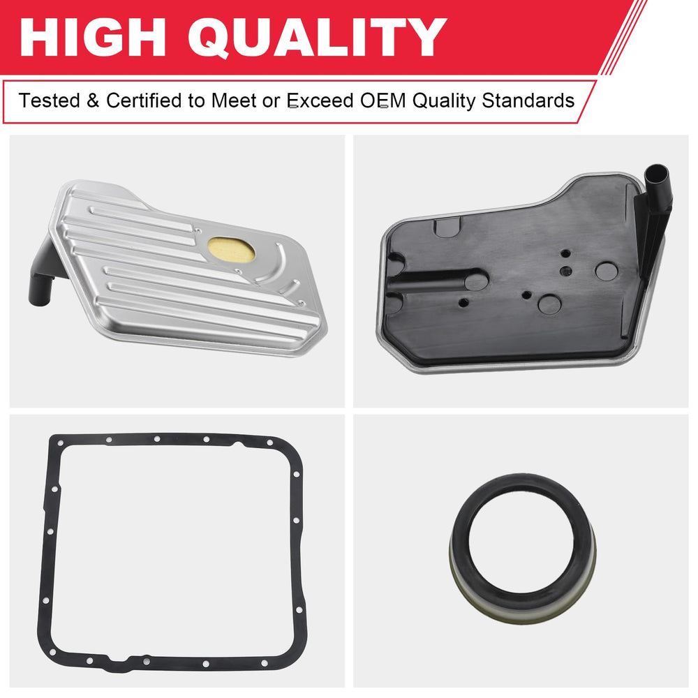 Fitede filter installed under vehicle demonstrating easy service fitment