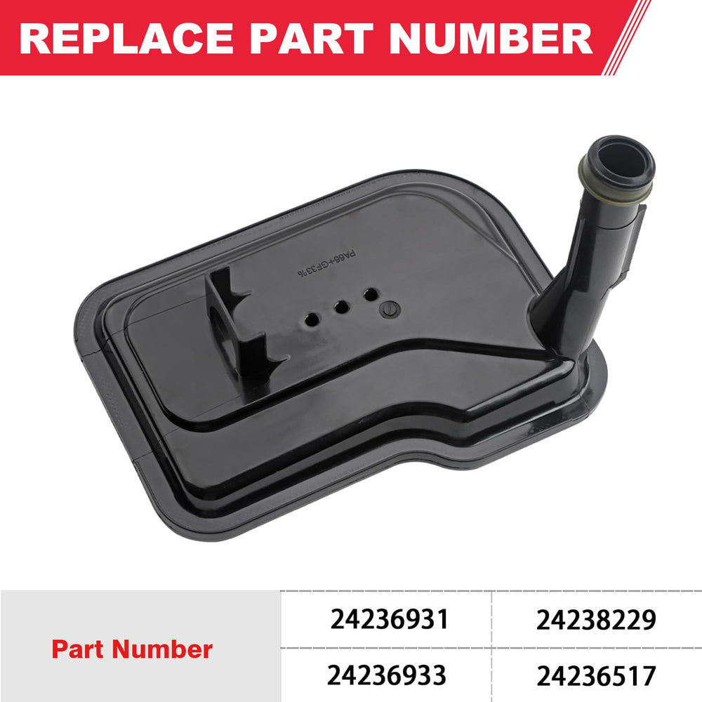Fitede side view highlighting filter dimensions for correct fitment verification