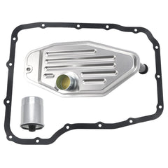 Fitede front kit packaging showing complete transmission filter kit and ease of replacement